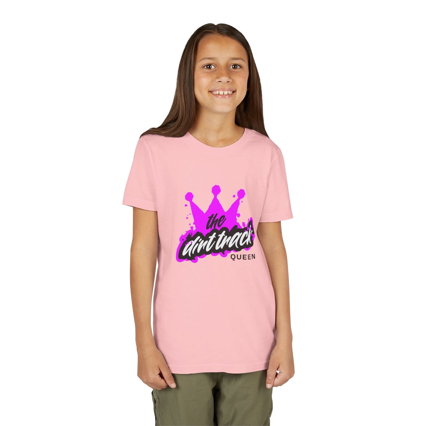 Youth Tee – The Unitruck Queen Pink Crown Graphic Shirt