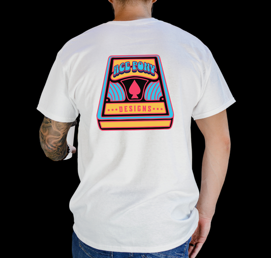 Adult Ace Pony Designs Deck Of Cards T-Shirt