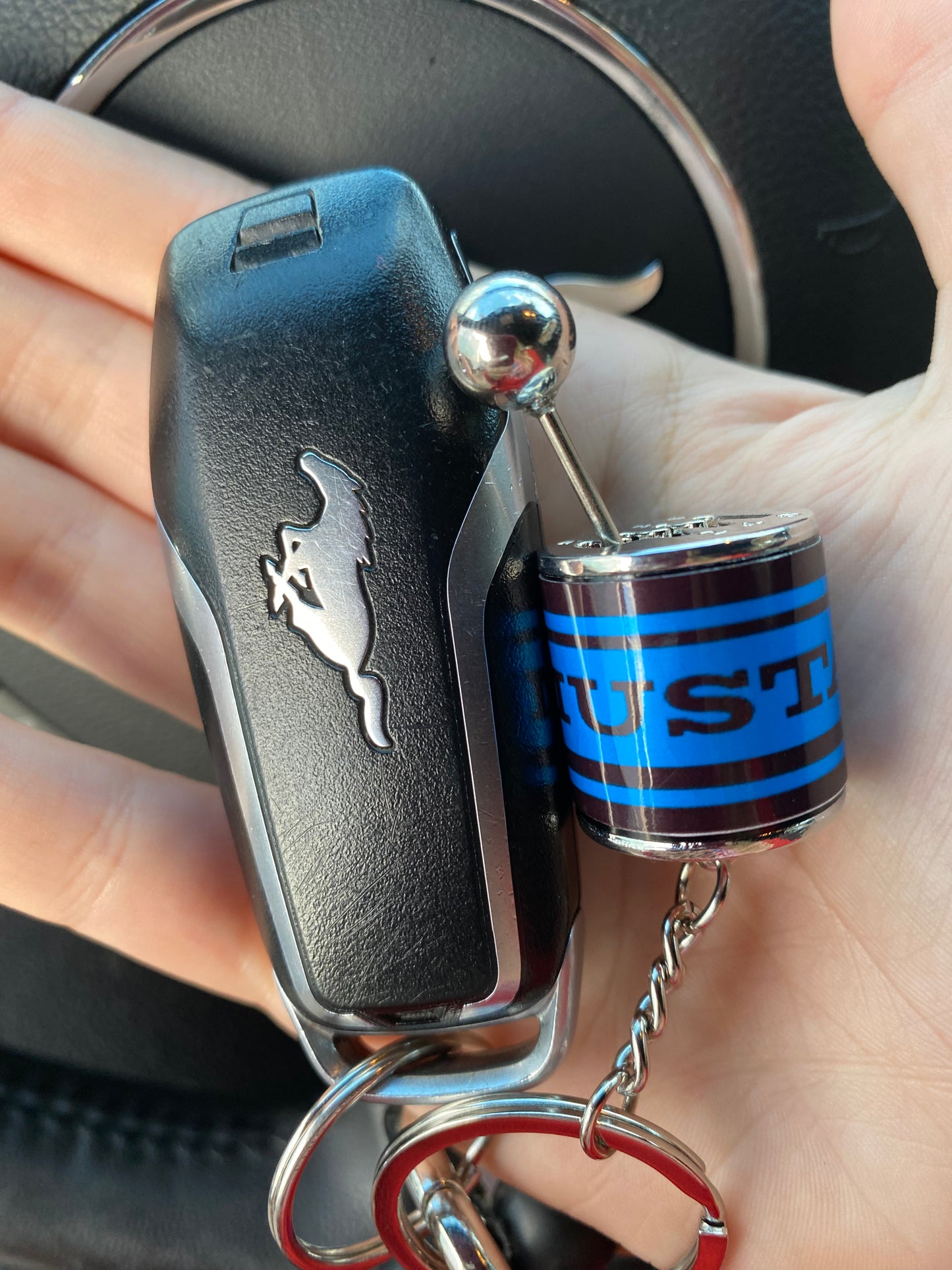 Shifter "MUSTANG" Keychain