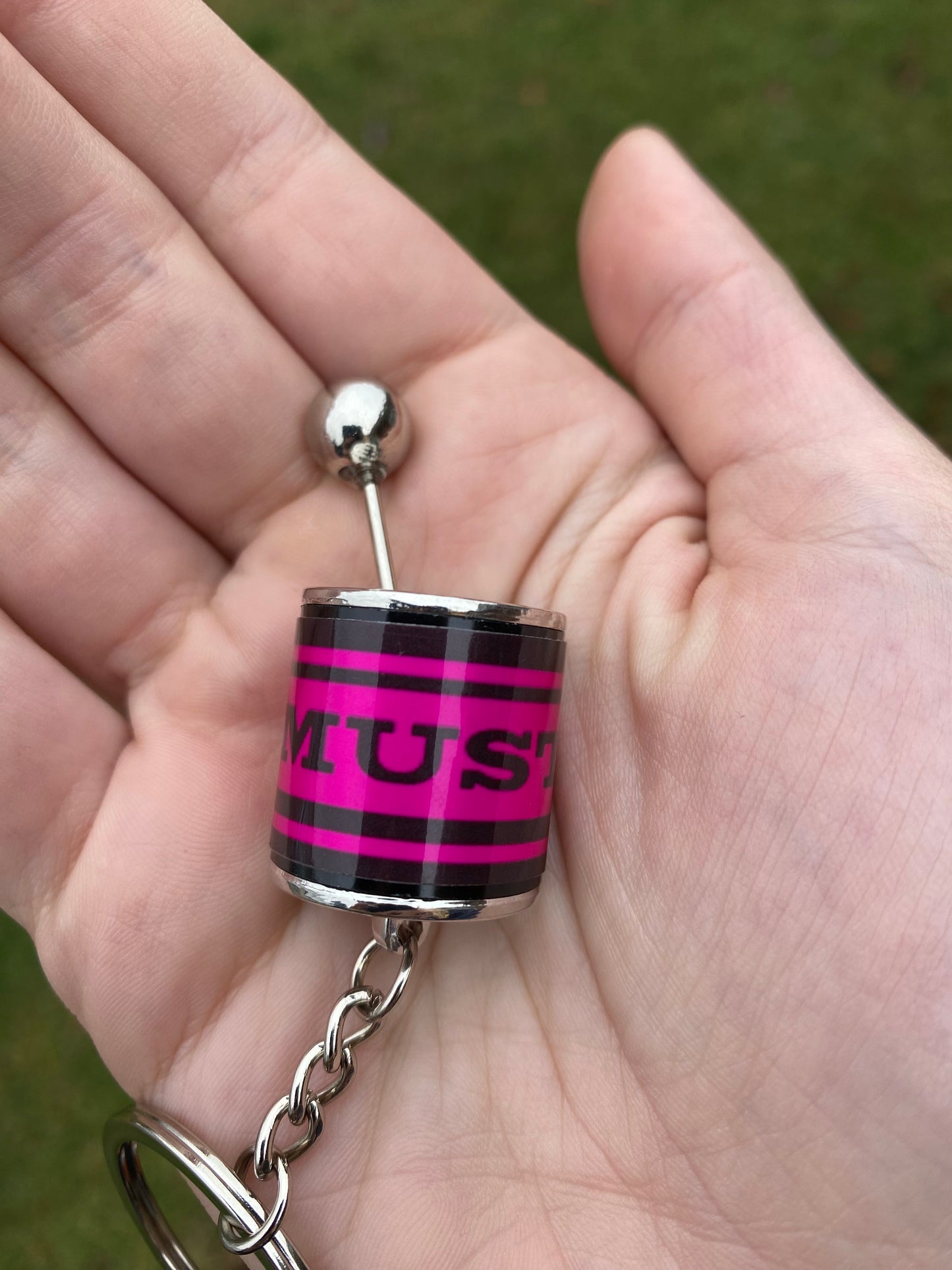 Shifter "MUSTANG" Keychain