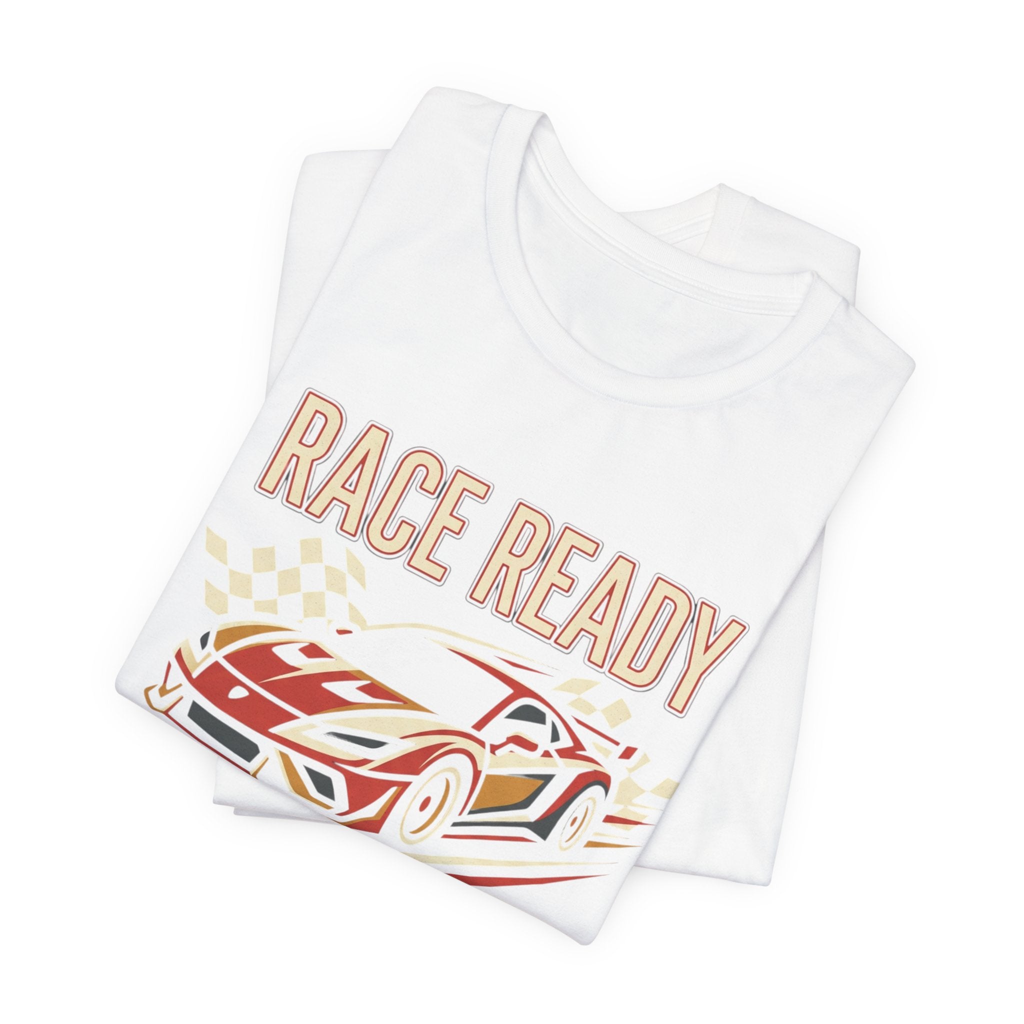 Race Ready Sports Car T-Shirt — Retro Racing Graphic Tee