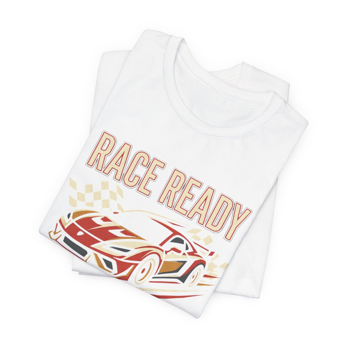 Race Ready Sports Car T-Shirt — Retro Racing Graphic Tee