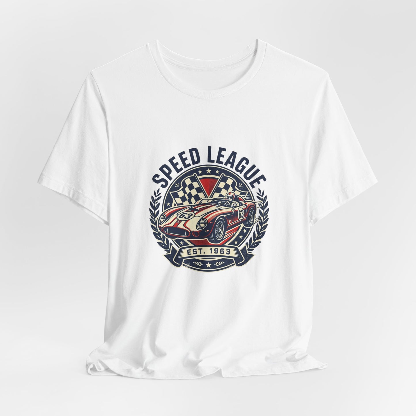 "Speed League" Retro Racing Tee
