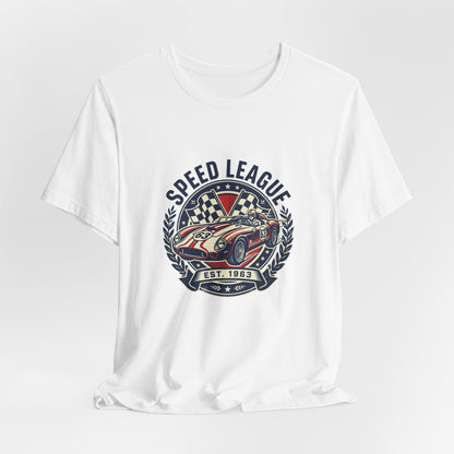 "Speed League" Retro Racing Tee