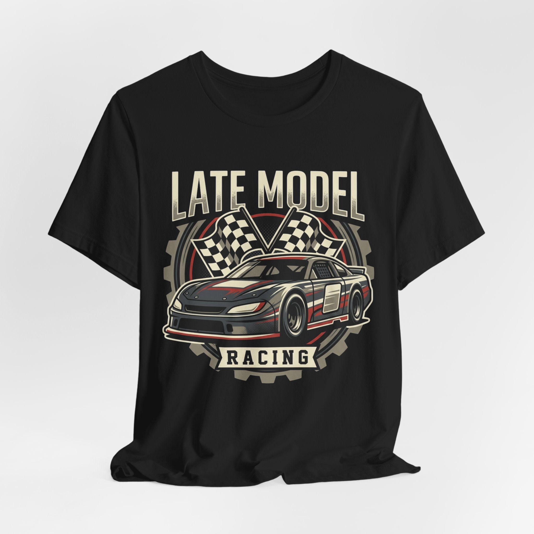 Late Model Racing T-Shirt — Vintage Race Car Graphic Tee
