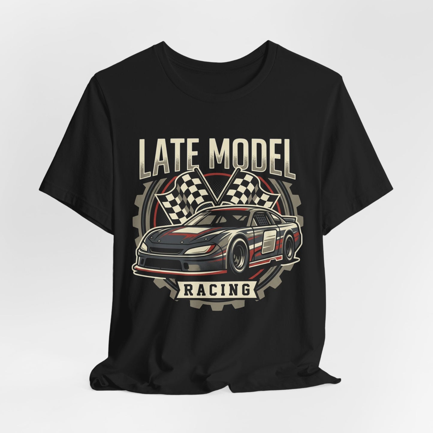 Late Model Racing T-Shirt — Vintage Race Car Graphic Tee