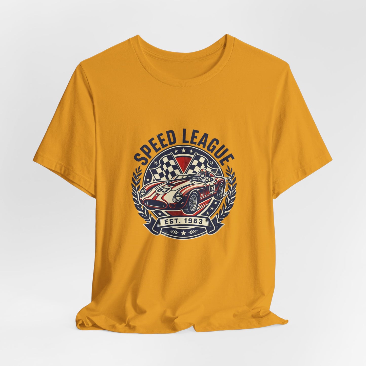 "Speed League" Retro Racing Tee