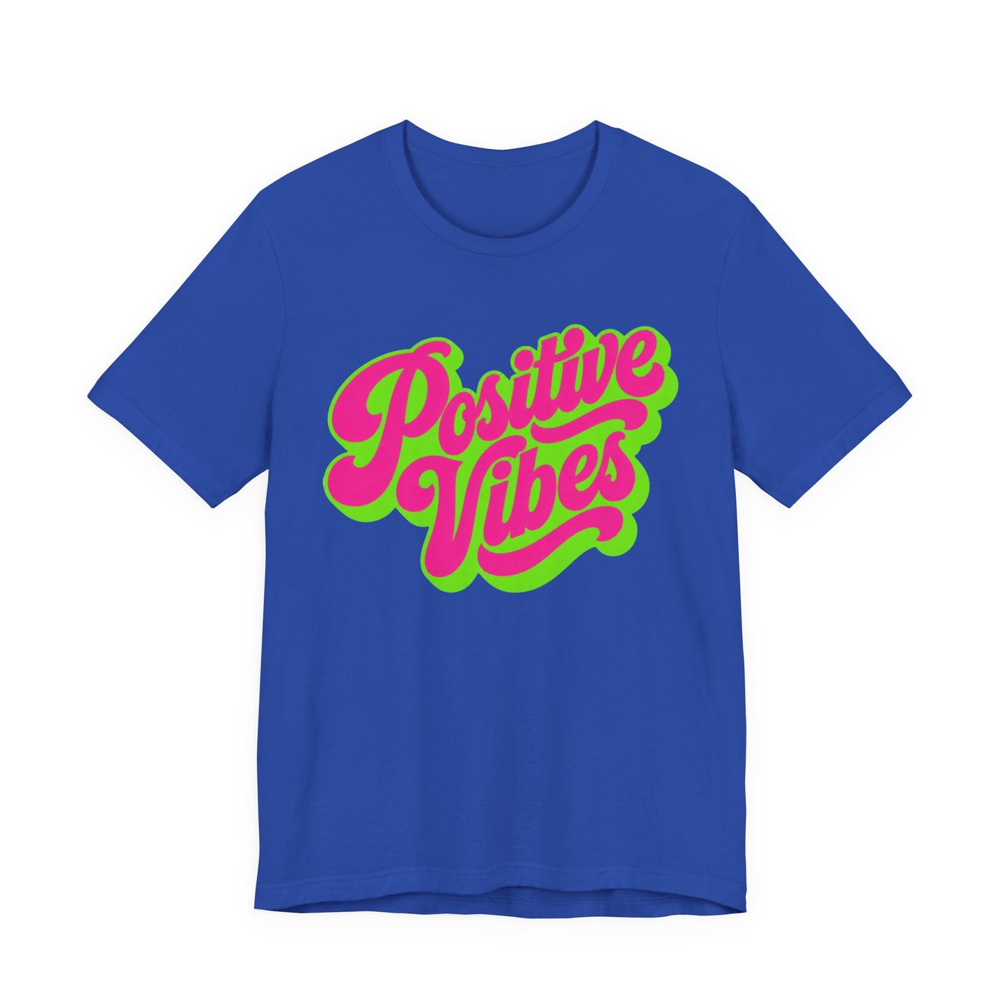 Positive Vibes T-Shirt — Retro Script Tee