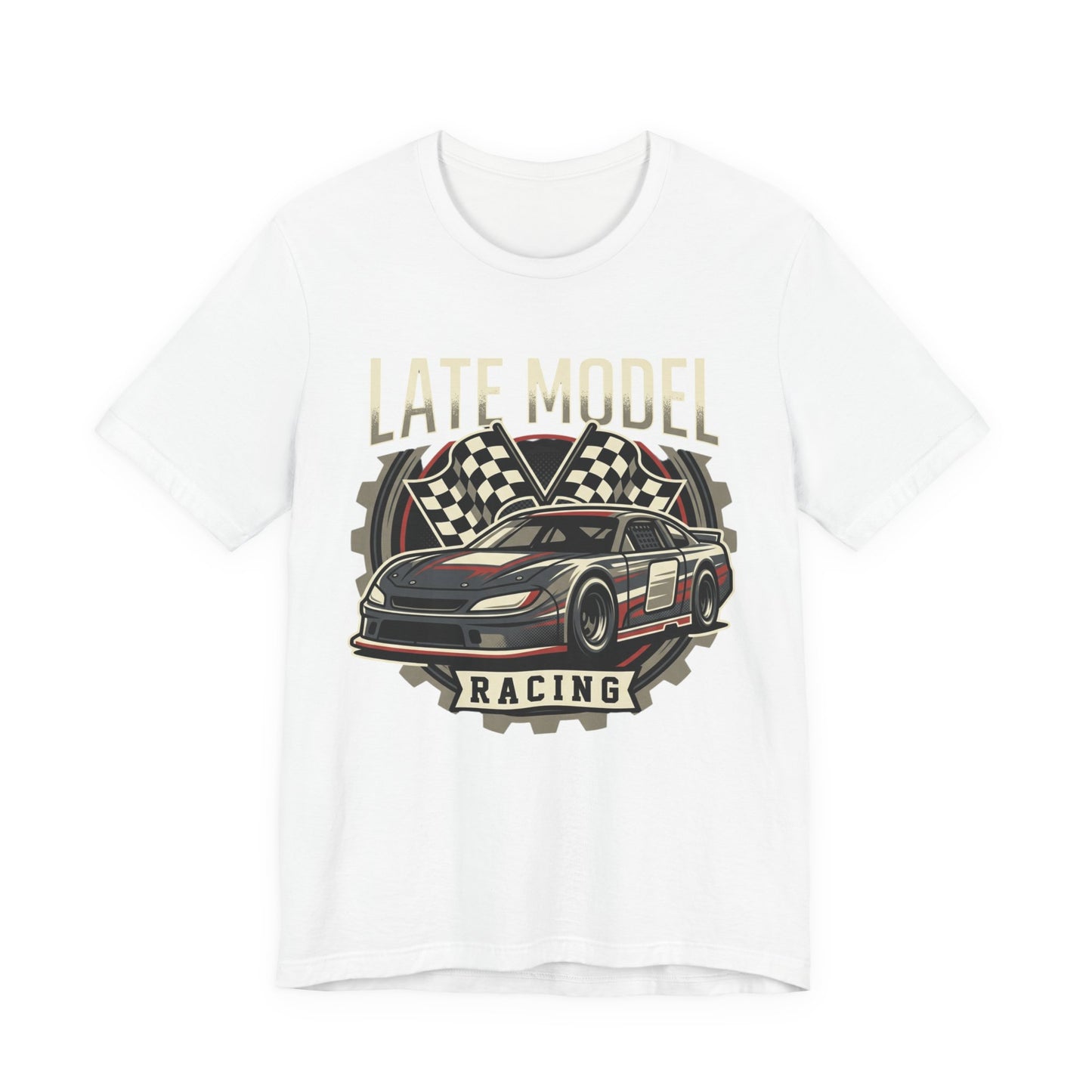 Late Model Racing T-Shirt — Vintage Race Car Graphic Tee