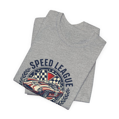 "Speed League" Retro Racing Tee