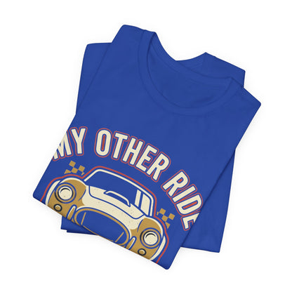 Car Enthusiast T‑Shirt — “My Other Ride Is Still In The Shop” Classic Car Tee