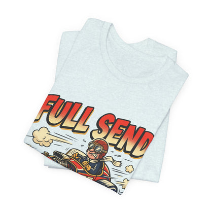 Full Send Racing Tee Vintage Hot Rod T‑Shirt