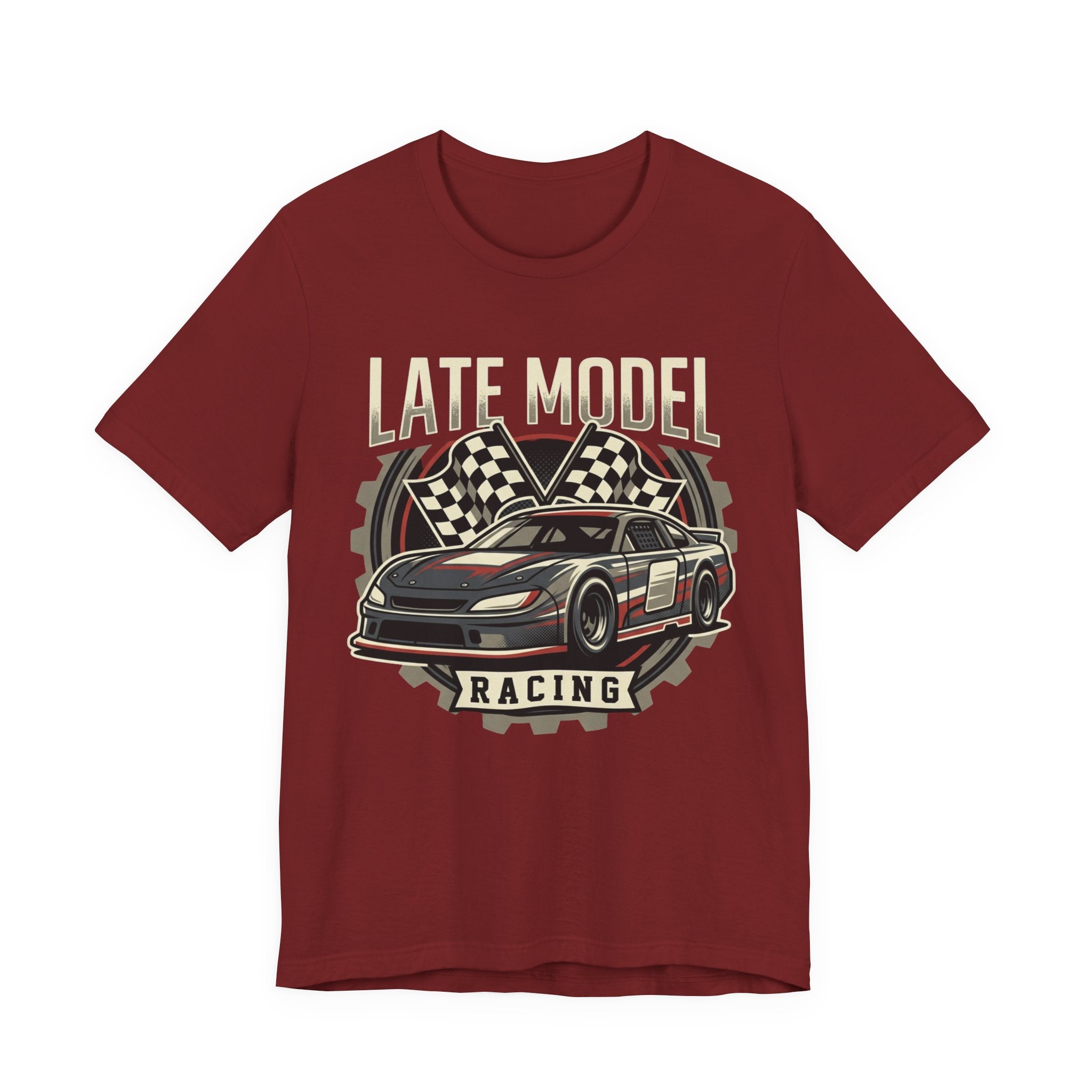 Late Model Racing T-Shirt — Vintage Race Car Graphic Tee