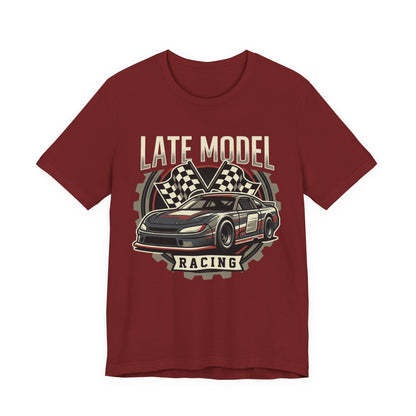 Late Model Racing T-Shirt — Vintage Race Car Graphic Tee