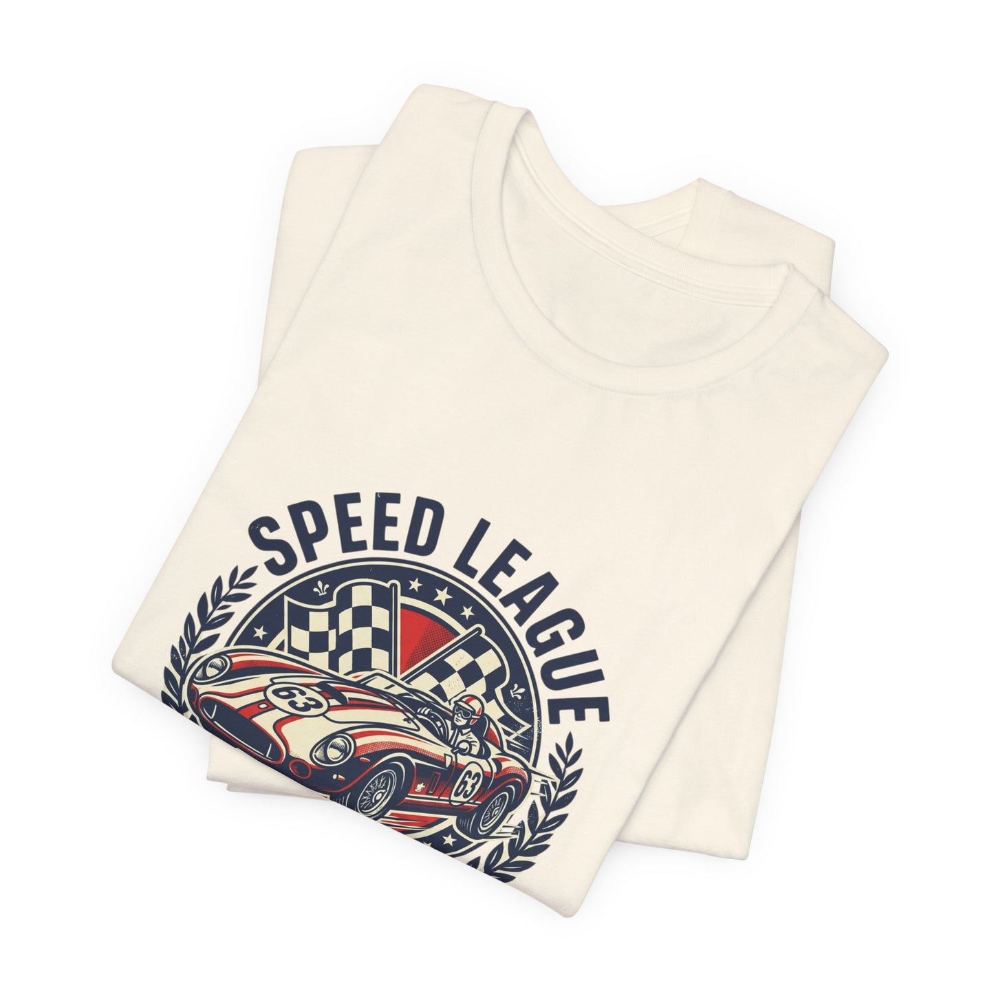 "Speed League" Retro Racing Tee