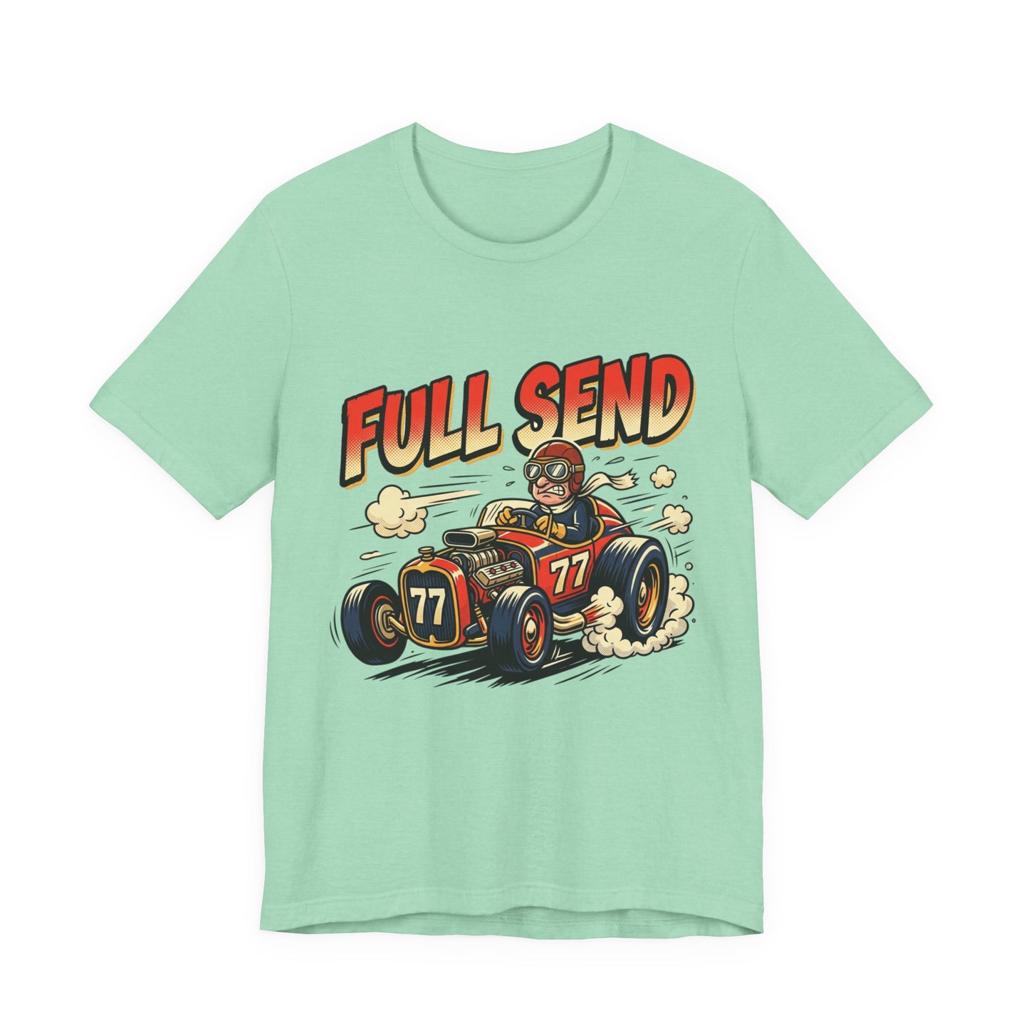 Full Send Racing Tee Vintage Hot Rod T‑Shirt