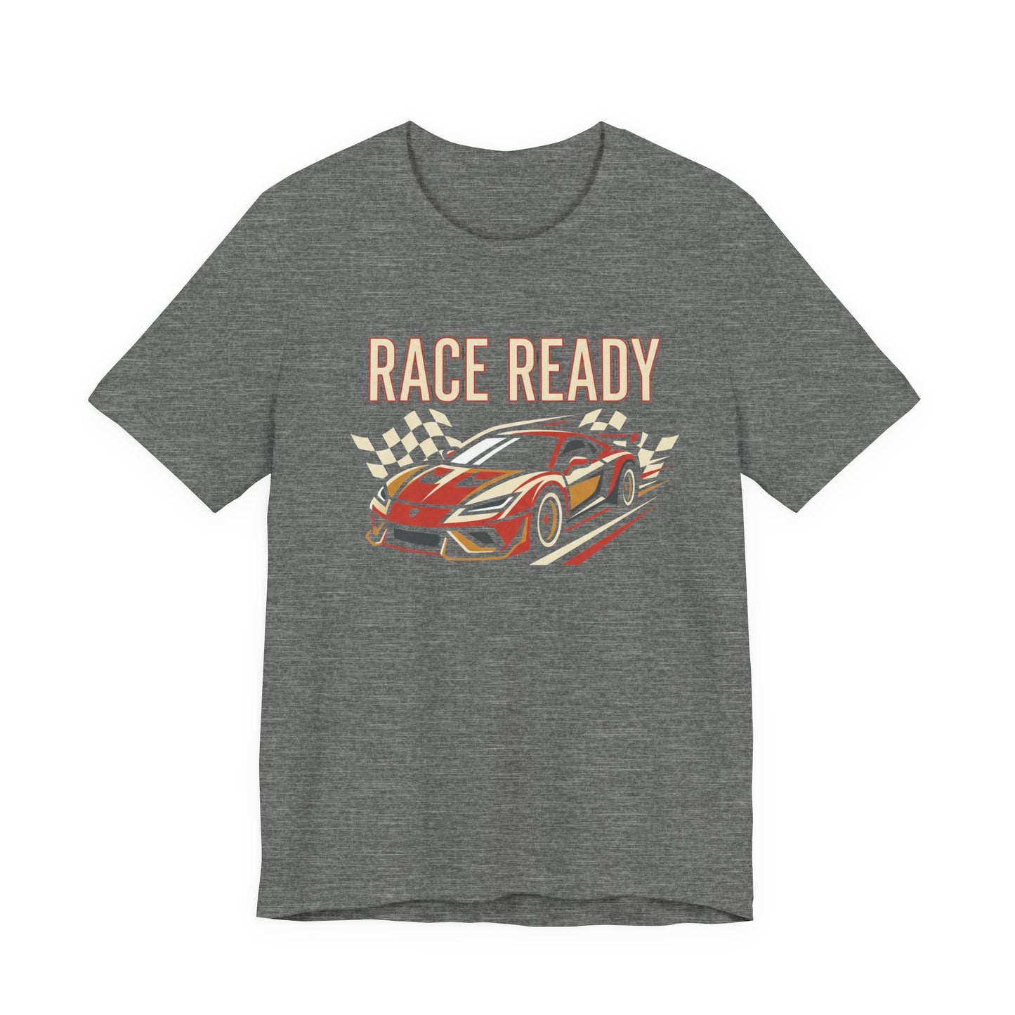 Race Ready Sports Car T-Shirt — Retro Racing Graphic Tee