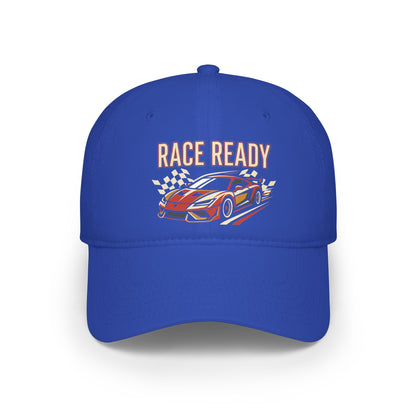Race Ready Racing Car Low Profile Baseball Cap