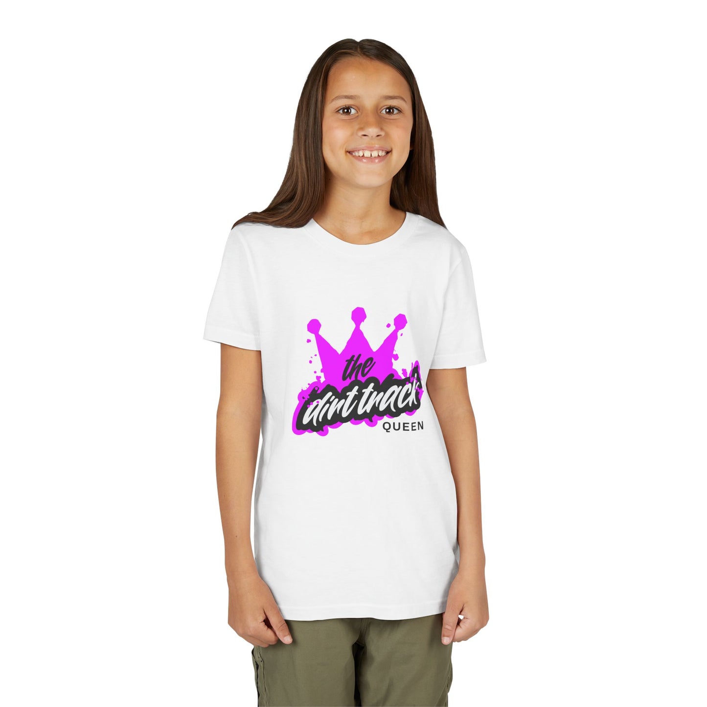 Youth Tee – The Unitruck Queen Pink Crown Graphic Shirt