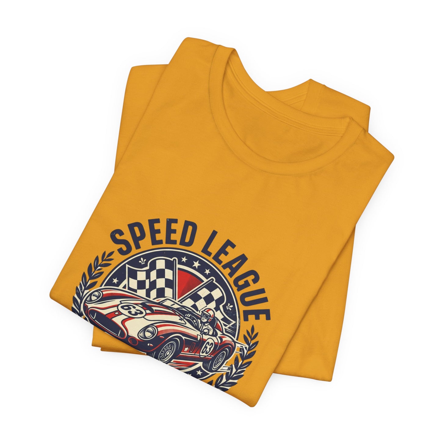 "Speed League" Retro Racing Tee
