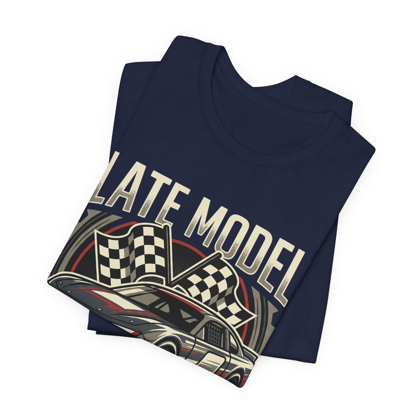 Late Model Racing T-Shirt — Vintage Race Car Graphic Tee