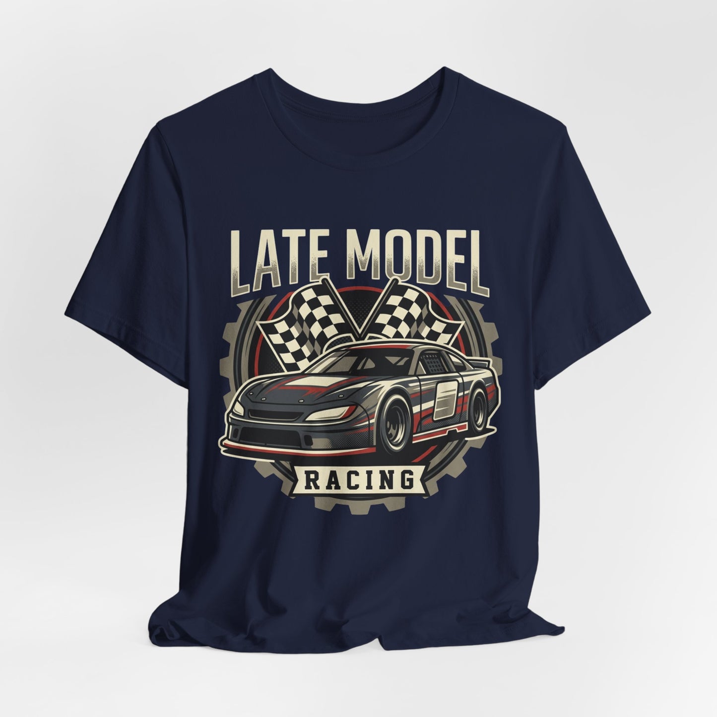 Late Model Racing T-Shirt — Vintage Race Car Graphic Tee