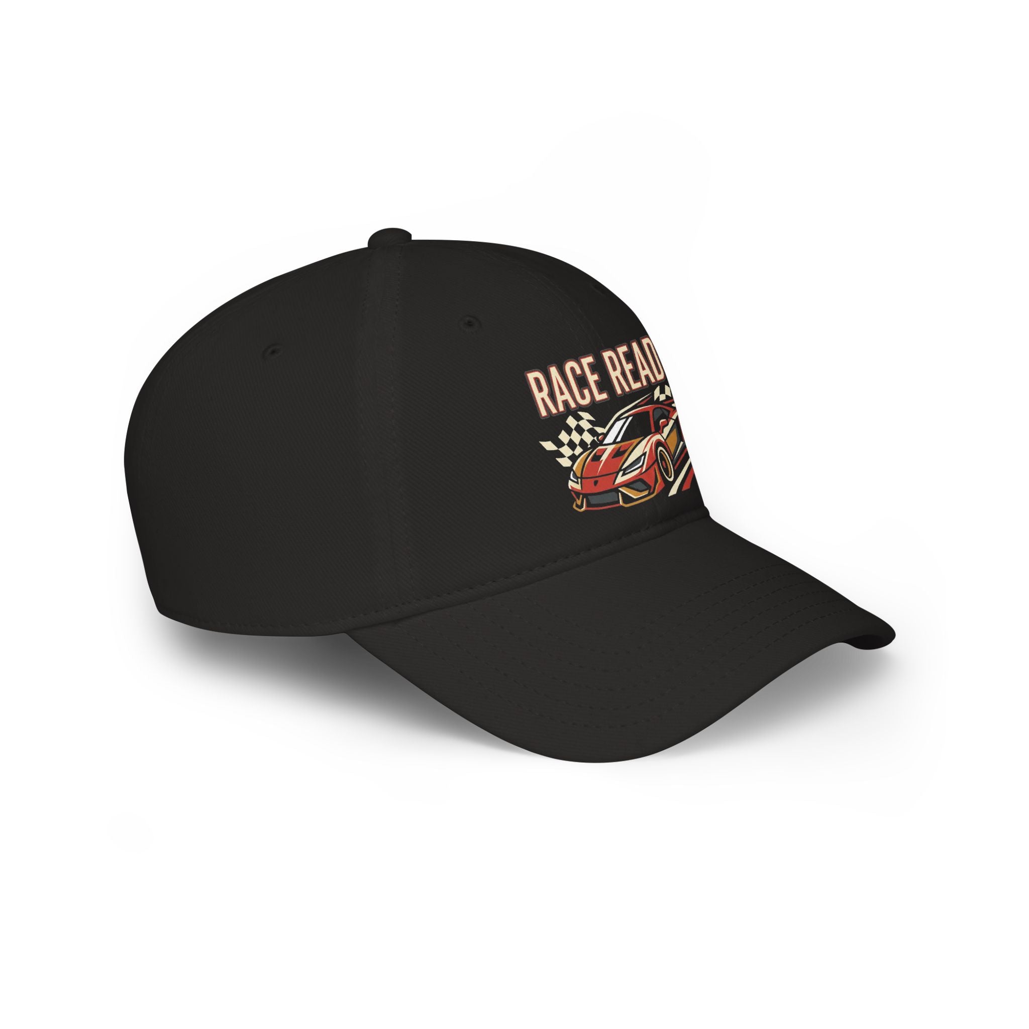 Race Ready Racing Car Low Profile Baseball Cap