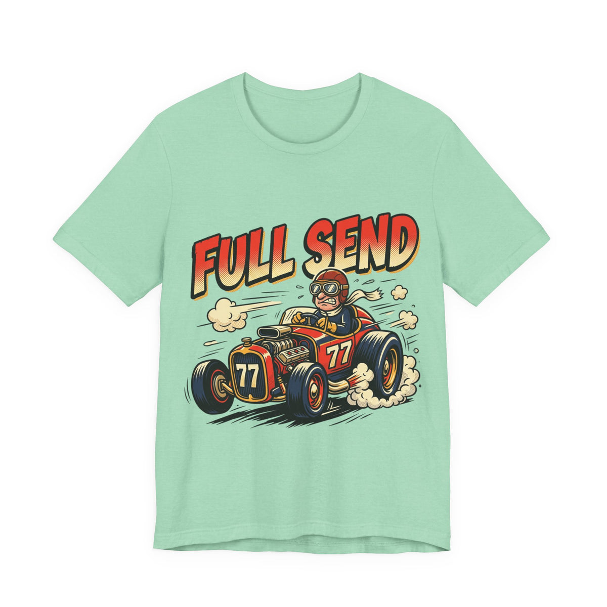Full Send Racing Tee Vintage Hot Rod T‑Shirt