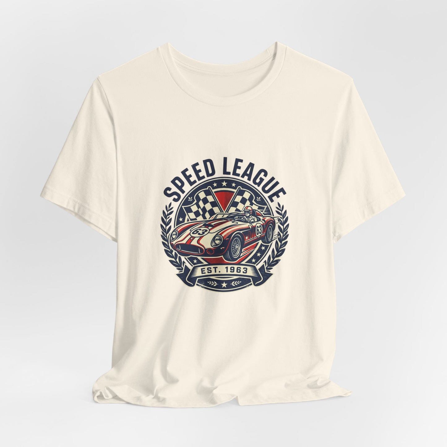 "Speed League" Retro Racing Tee