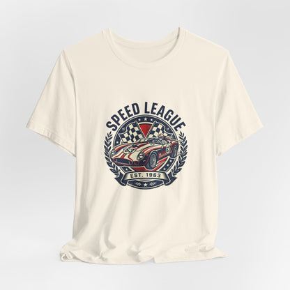 "Speed League" Retro Racing Tee