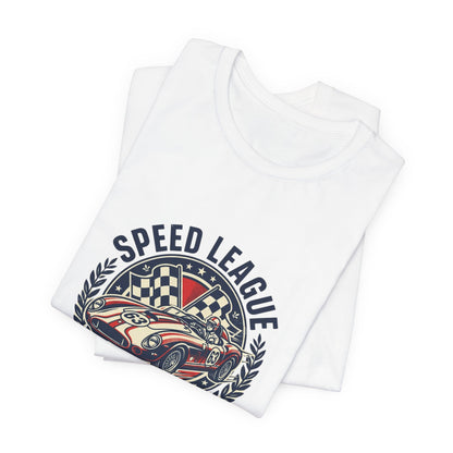 "Speed League" Retro Racing Tee