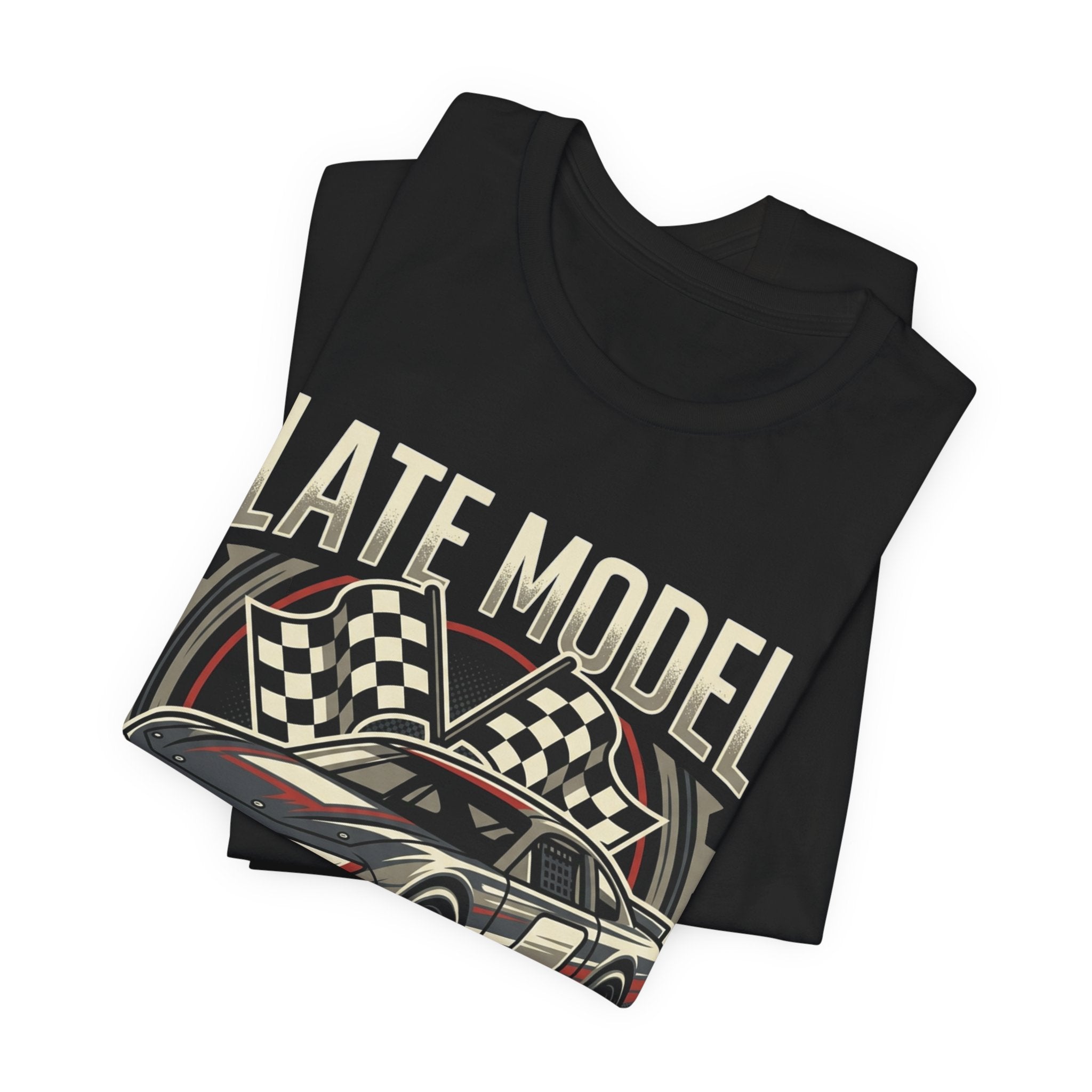 Late Model Racing T-Shirt — Vintage Race Car Graphic Tee