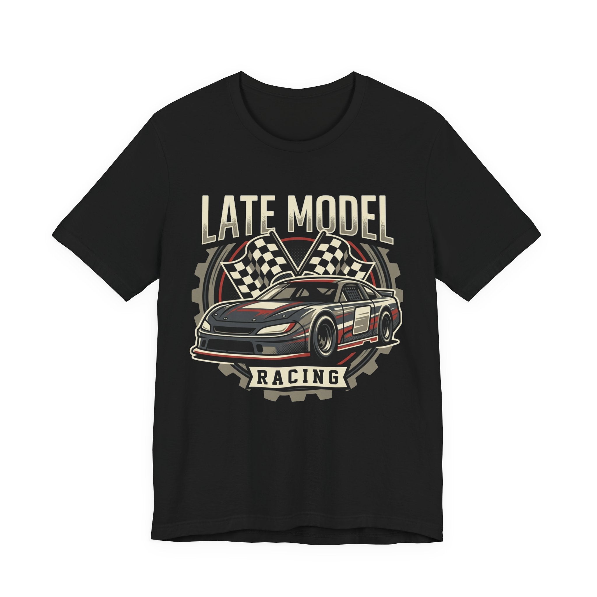 Late Model Racing T-Shirt — Vintage Race Car Graphic Tee