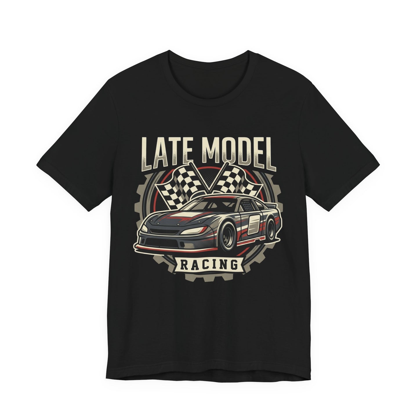Late Model Racing T-Shirt — Vintage Race Car Graphic Tee