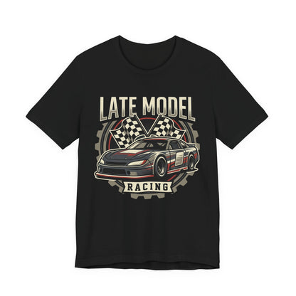 Late Model Racing T-Shirt — Vintage Race Car Graphic Tee