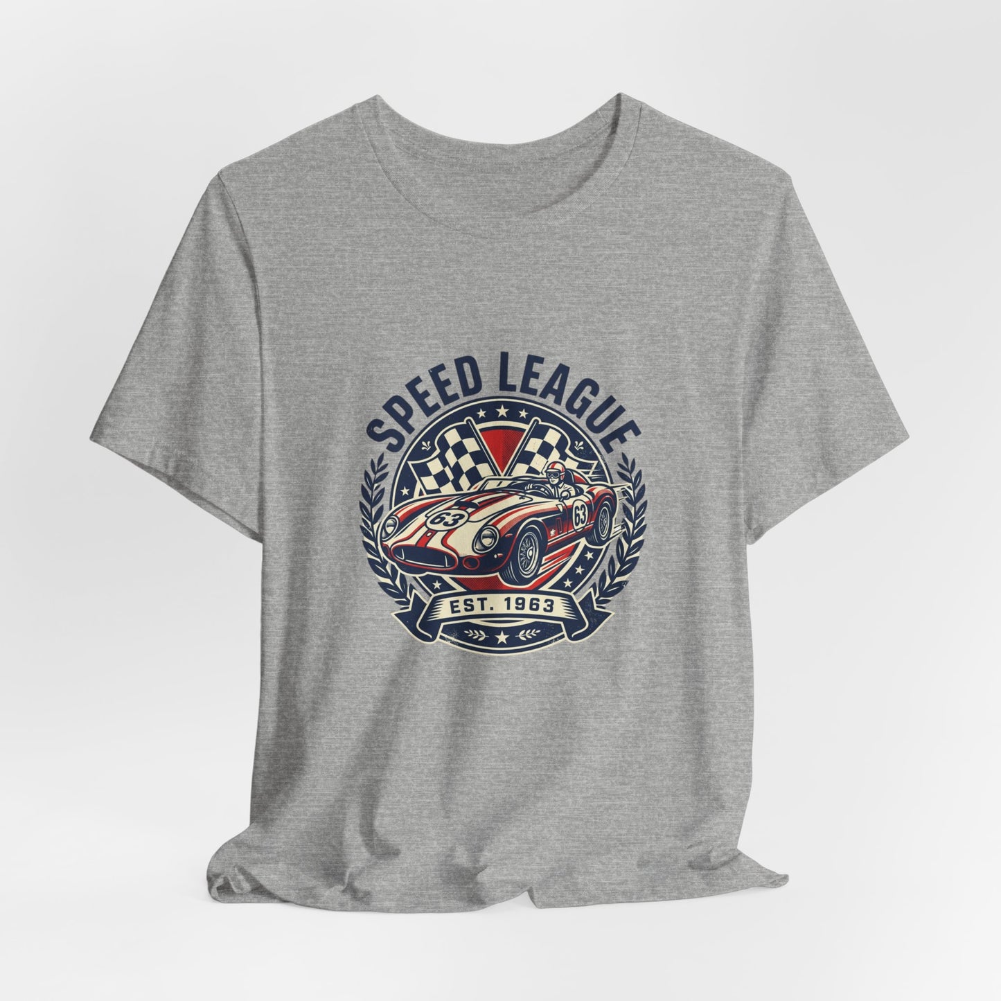 "Speed League" Retro Racing Tee