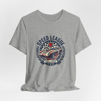 "Speed League" Retro Racing Tee