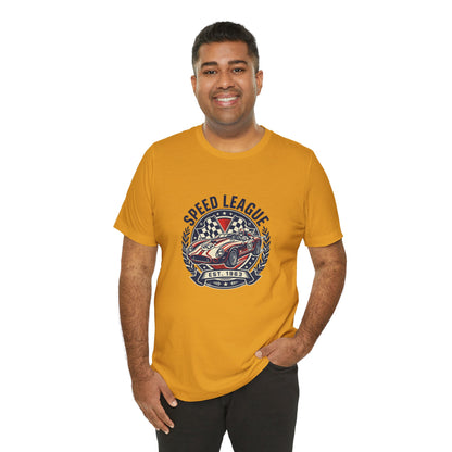 "Speed League" Retro Racing Tee
