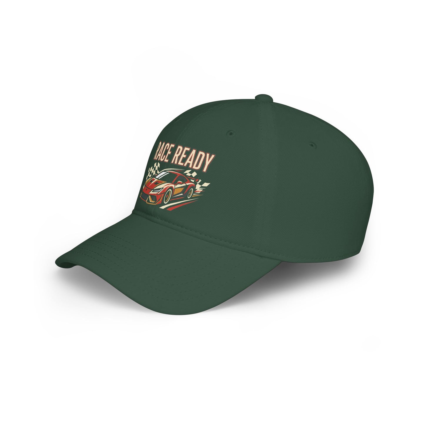 Race Ready Racing Car Low Profile Baseball Cap