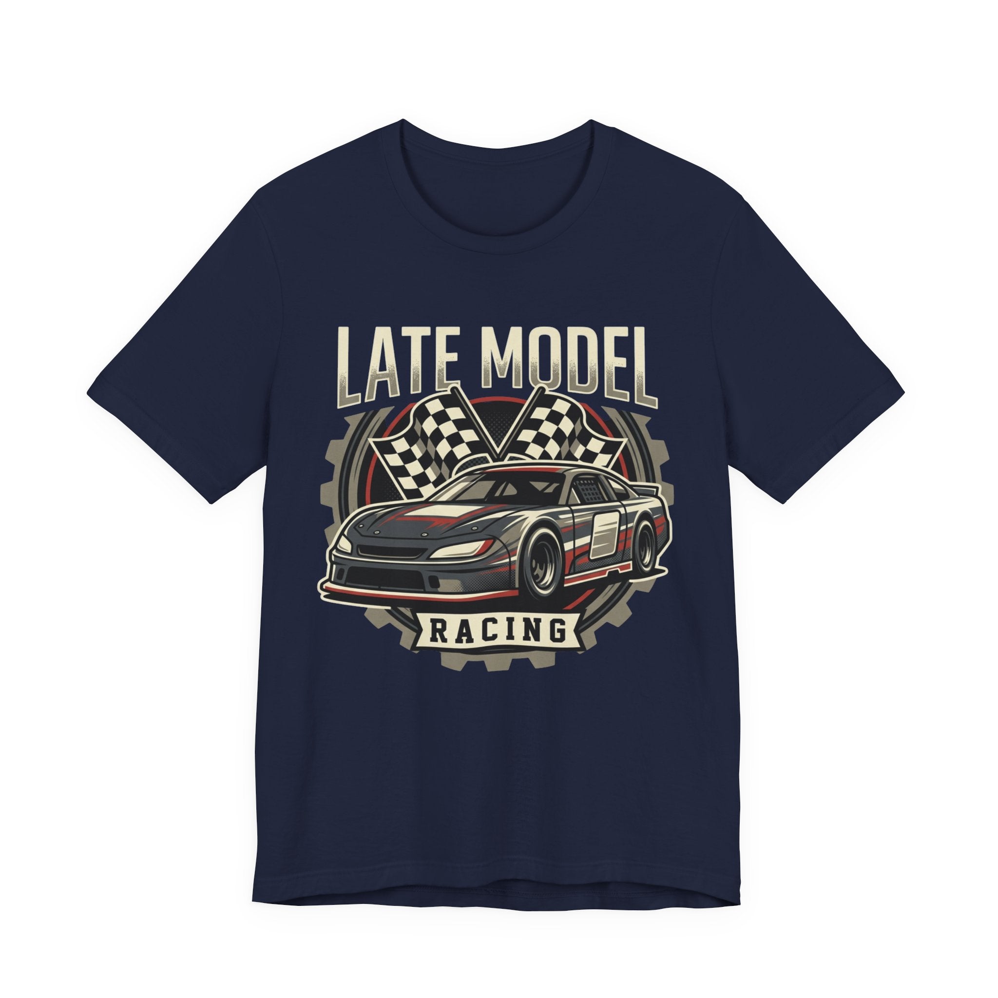 Late Model Racing T-Shirt — Vintage Race Car Graphic Tee