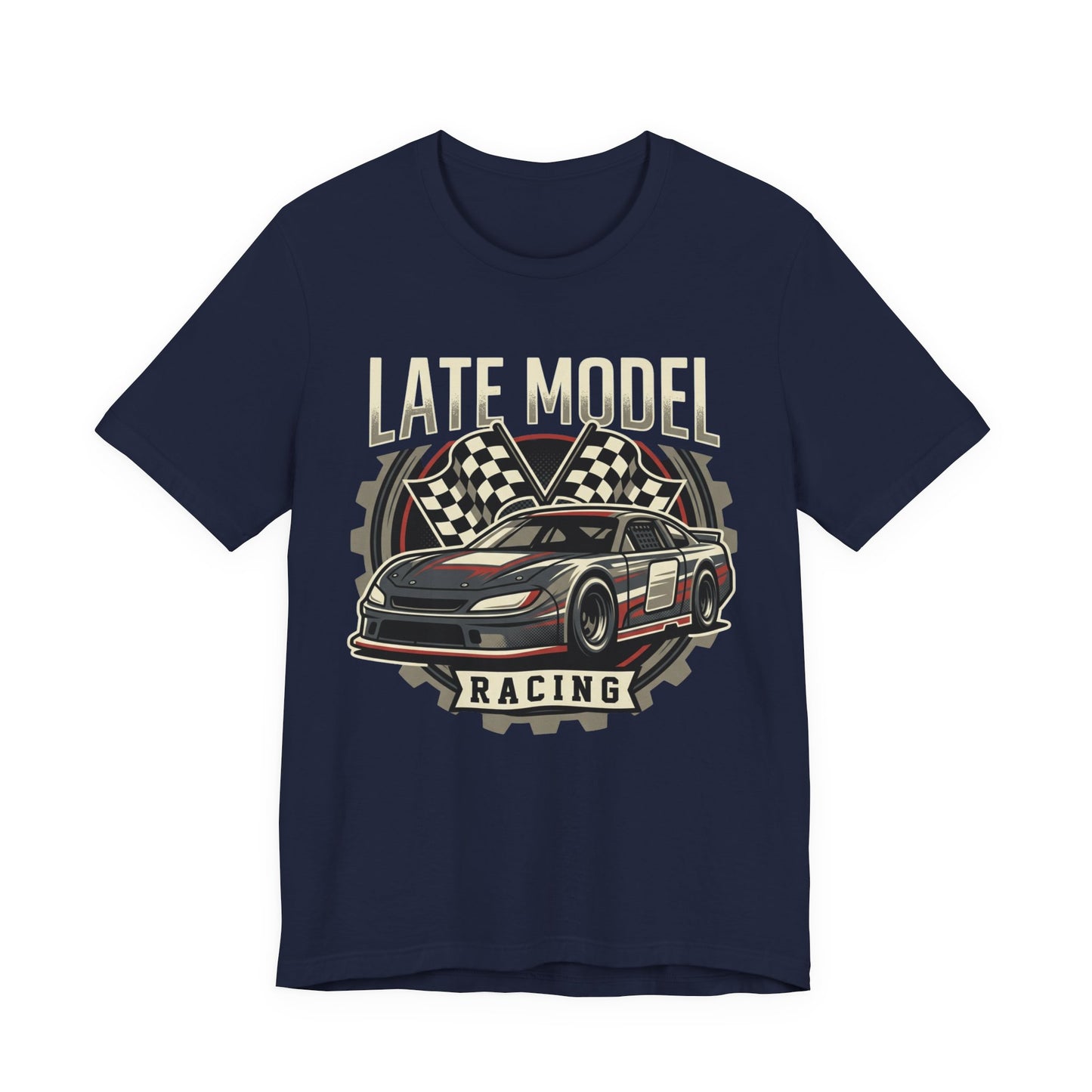 Late Model Racing T-Shirt — Vintage Race Car Graphic Tee