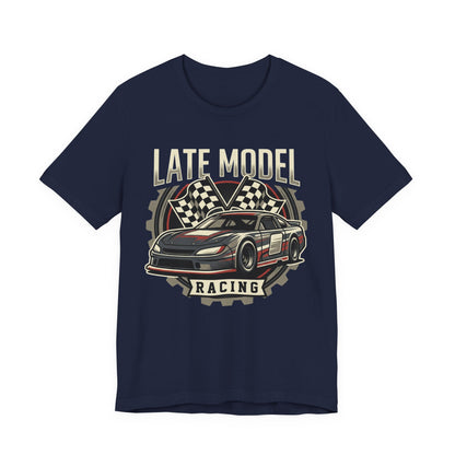 Late Model Racing T-Shirt — Vintage Race Car Graphic Tee