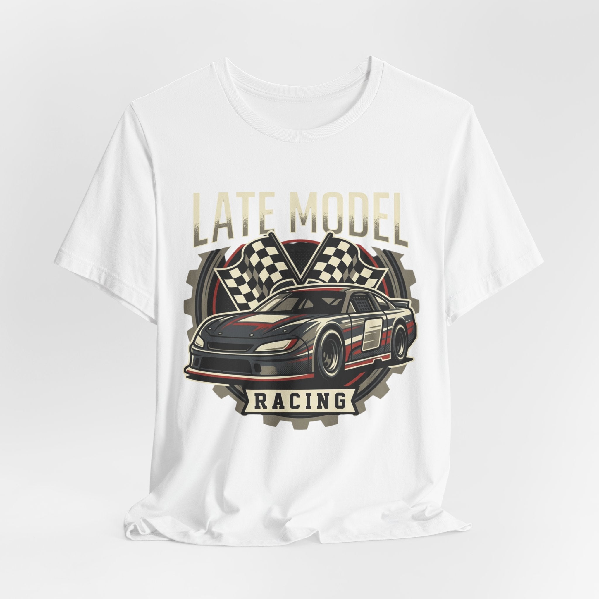 Late Model Racing T-Shirt — Vintage Race Car Graphic Tee