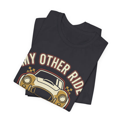 Car Enthusiast T‑Shirt — “My Other Ride Is Still In The Shop” Classic Car Tee