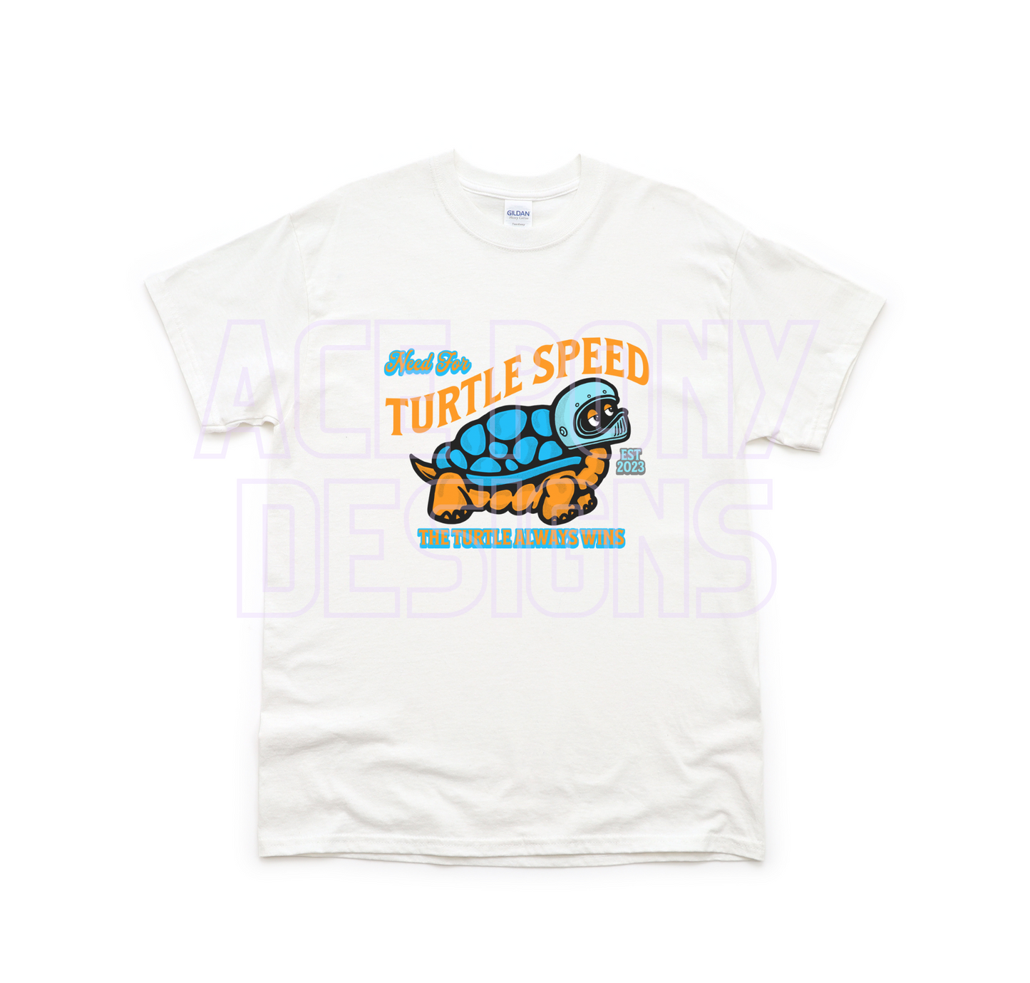 Orange Boys Turtle Speed T-shirt